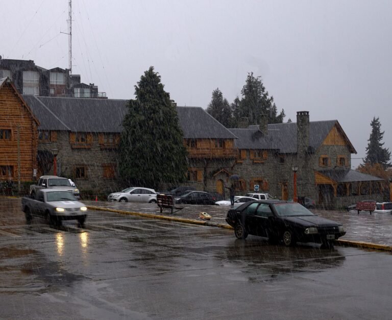 Bariloche precisa de passaporte? Centro Cívico de Bariloche com neve