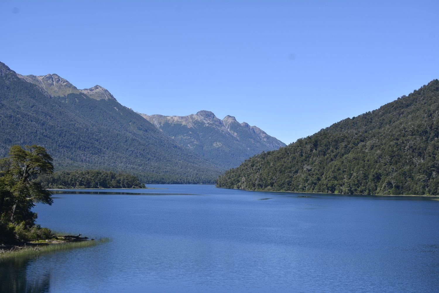 Lago Correntoso, perto de Villa La Angostura