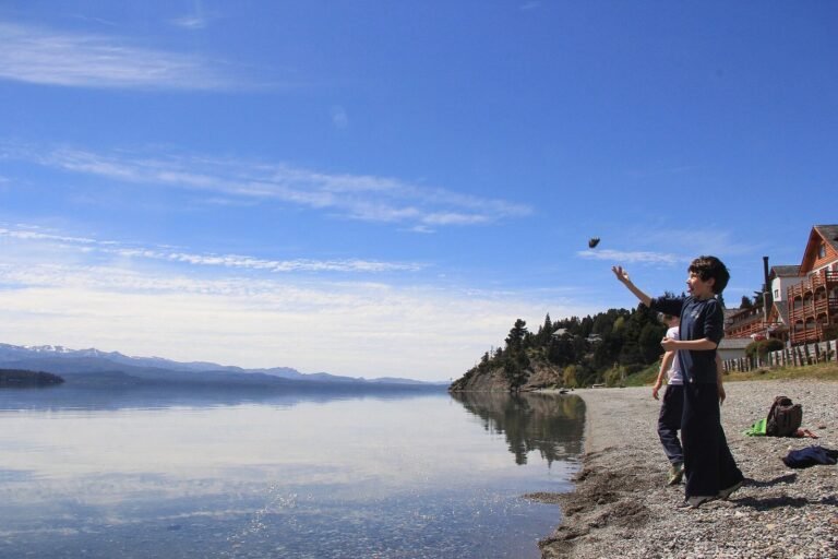 Playa Bonita, no Lago Nahuel Huapi, em Bariloche